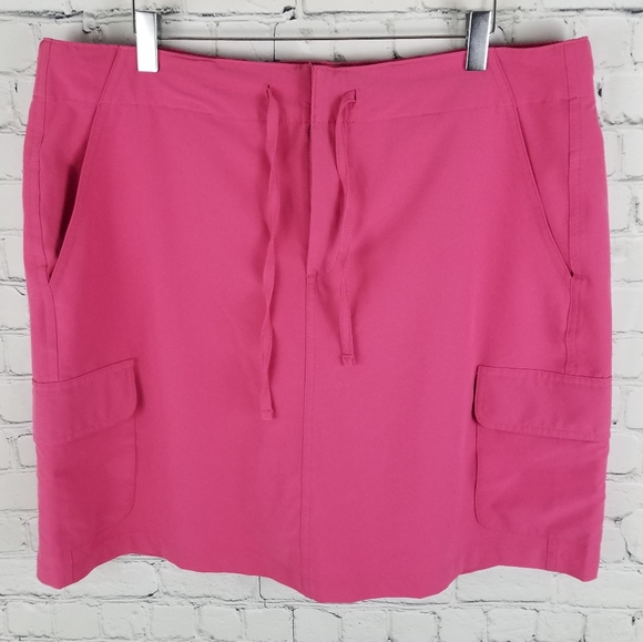 JOCKEY | drawstring stretch cargo pocket skort - Picture 1 of 7